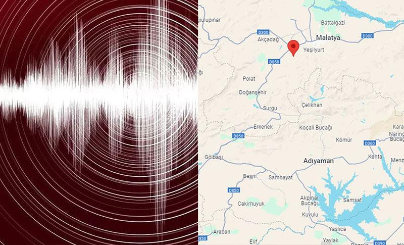 Malatya'da korkutan deprem