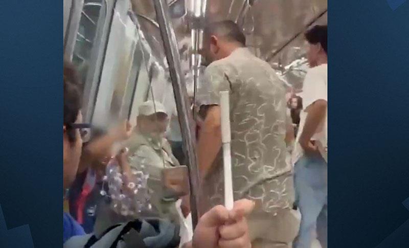 METRODA SURİYELİ ÇOCUĞA ŞİDDET UYGULAYAN KİŞİ HAKKINDA SORUŞTURMA BAŞLATILDI